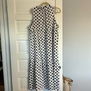 Nasty Gal Polka Dot Maxi Dress